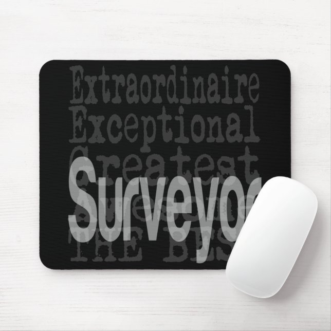 Surveyor Extraordinaire Mouse Pad (With Mouse)