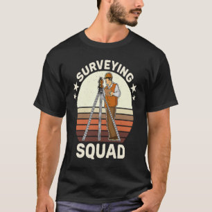 Surveyor geodesy surveying engineer theodolite pro T-Shirt