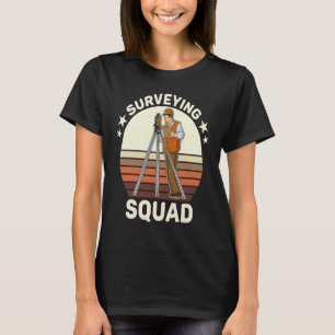Surveyor geodesy surveying engineer theodolite pro T-Shirt