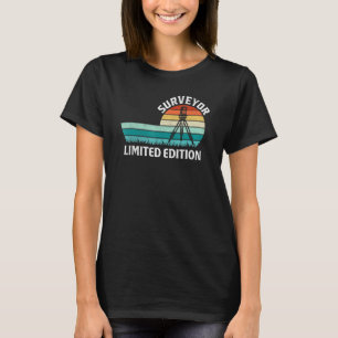 Surveyor Retro Land Examiner Cartographer T-Shirt