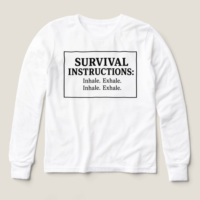 Survival Instructions - (Design Front)