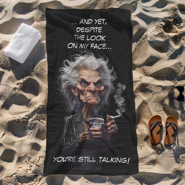 Survival Juice Beach Towel (Creator Uploaded)