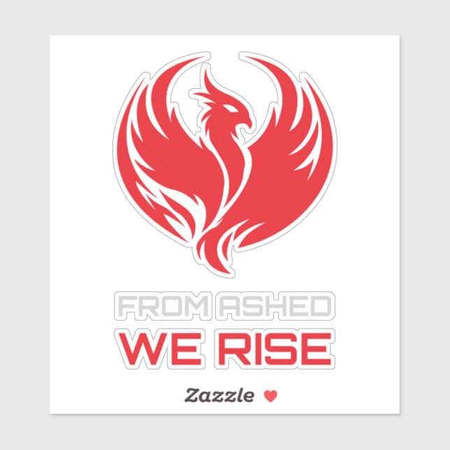 Survival Resilience Phoenix Warrior Symbol (Sheet)