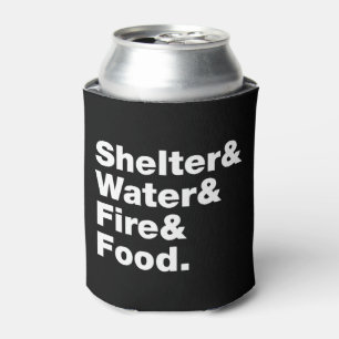 Survival (Shelter & Water & Fire & Food.) Can Cool Cooler