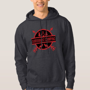 Survivalist Camping Bushcraft Hoodie