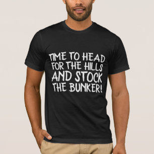 SURVIVALIST PREPPER FUNNY T-SHIRTS