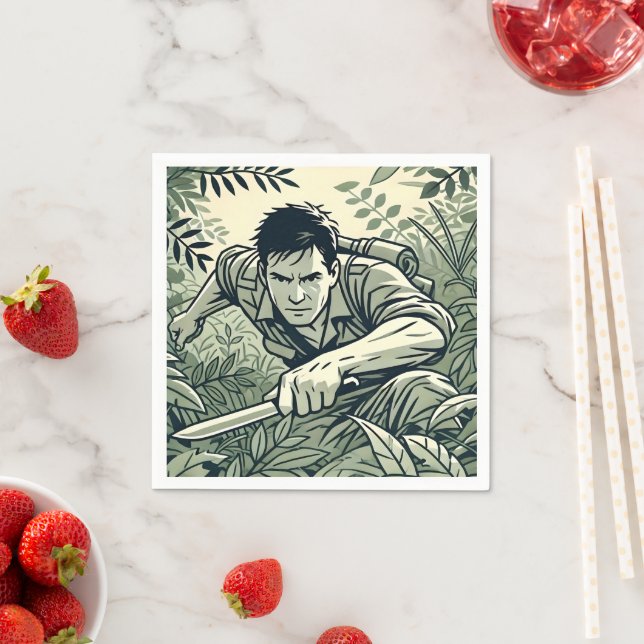 Survivalist Spirit Napkin (Insitu)