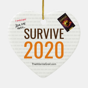 Survive 2020 - The Atlantis Grail Ceramic Tree Decoration
