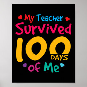 Survived 100 Days Of Me Poster