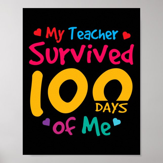 Survived 100 Days Of Me  Poster (Front)