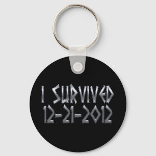 Survived 2012 key ring