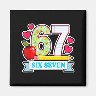 Survived 67 Days Of School Shirt Teachers Student  Magnet