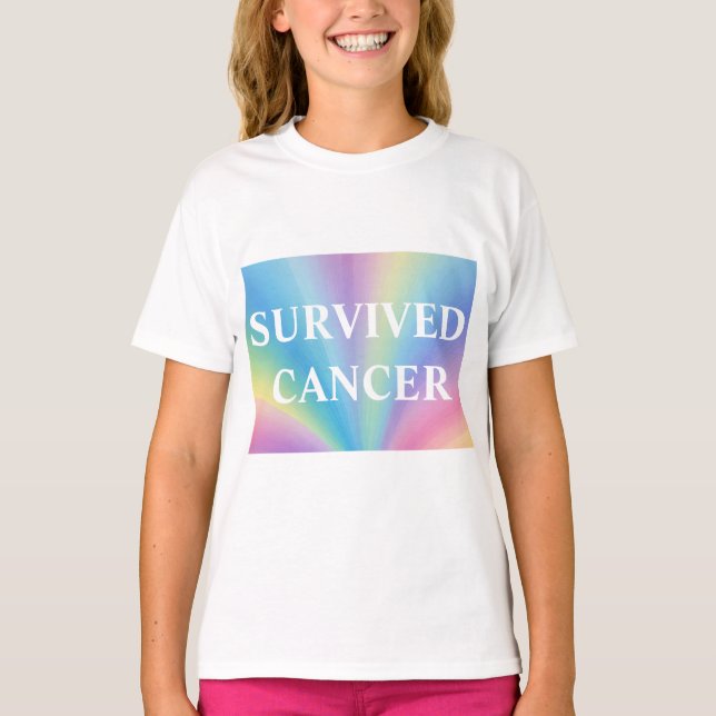 SURVIVED CANCER T-Shirt (Front)