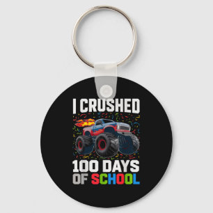 Survived I Crushed 100 Days School Monster 1st Gra Key Ring