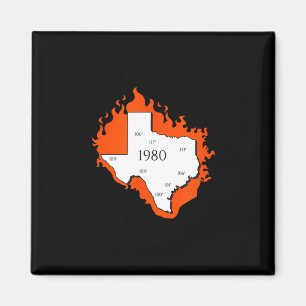 Survived the 1980 texas heat wave retro tx summer magnet