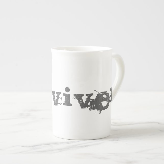 Surviver Bone China Mug (Front Right)