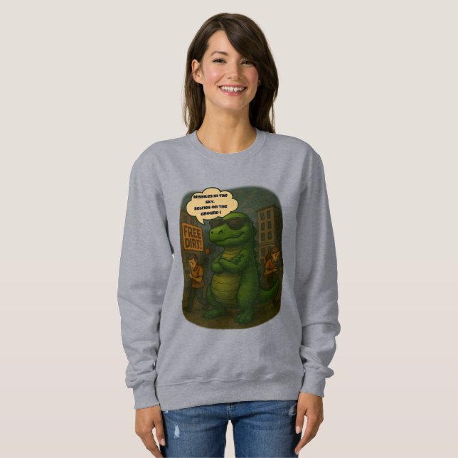 Surviving 2025: Dino Style Sweatshirt (Front Full)