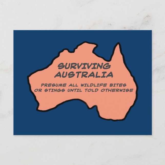 Surviving Australia Postcard (Front)