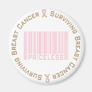 Surviving Breast Cancer Priceless Magnet