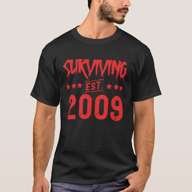 Surviving Est 2009 T-Shirt (Front)