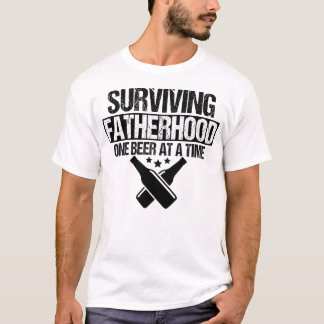 Surviving Fatherhood, one Beer at a time! Digital  T-Shirt