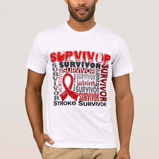 Survivor 10 Stroke T-Shirt (Front)