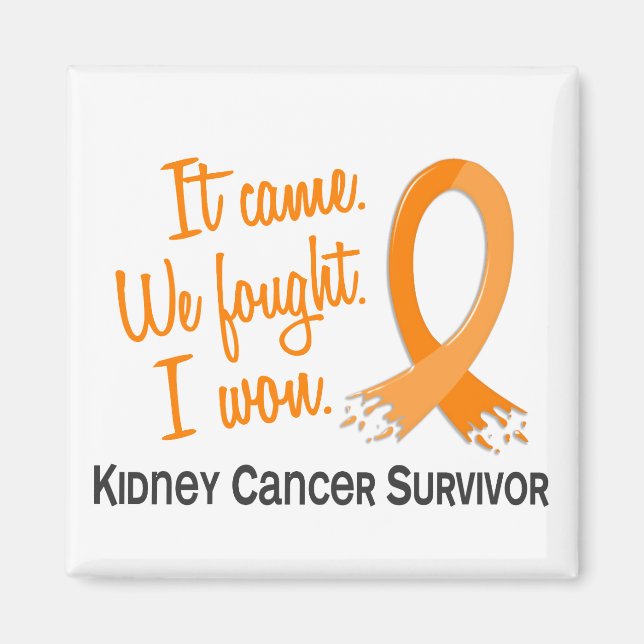 Survivor 11 Kidney Cancer Magnet (Front)