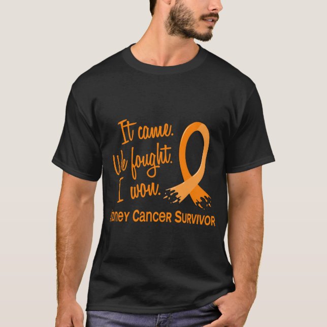 Survivor 11 Kidney Cancer T-Shirt (Front)