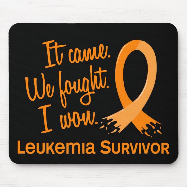 Survivor 11 Leukaemia Mouse Pad (Front)