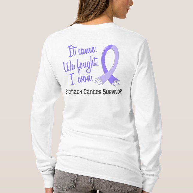 Survivor 11 Stomach Cancer T-Shirt (Back)