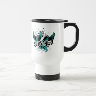 Survivor 16 Cervical Cancer Travel Mug