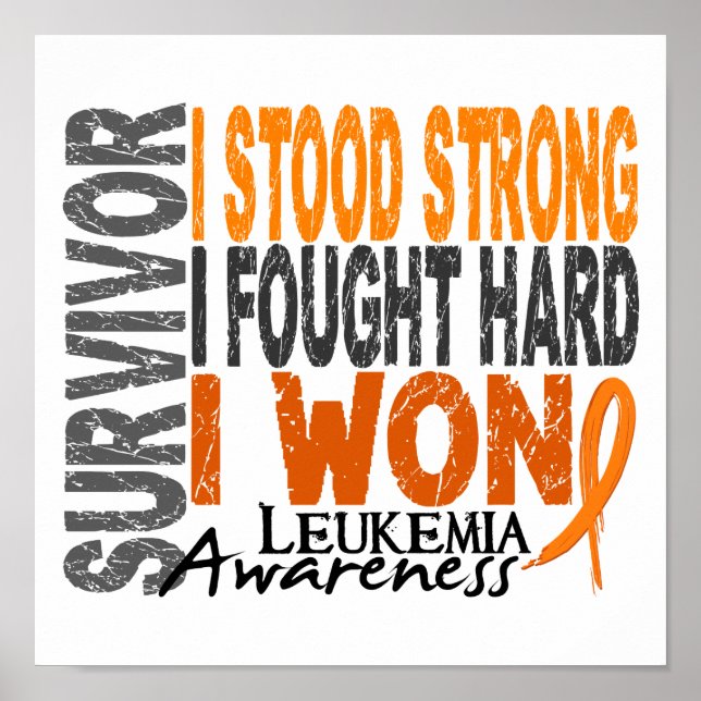 Survivor 4 Leukaemia Poster (Front)