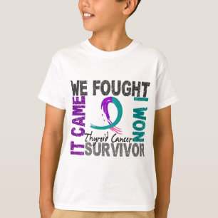 Survivor 5 Thyroid Cancer T-Shirt