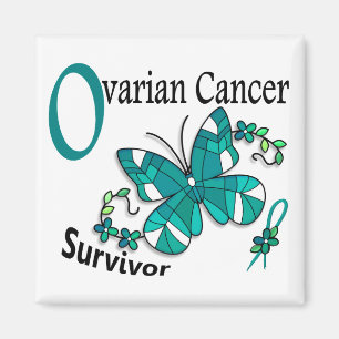 Survivor 6 Ovarian Cancer Magnet