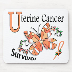 Survivor 6 Uterine Cancer Mouse Pad