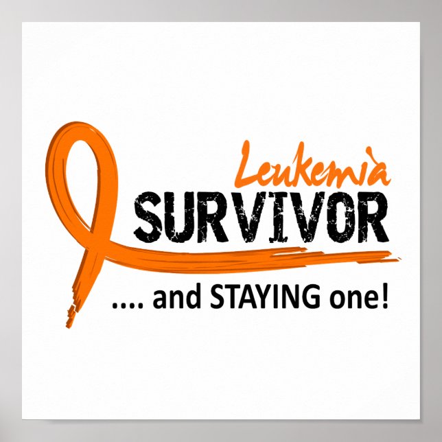 Survivor 8 Leukaemia Poster (Front)