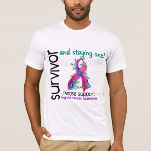 Survivor 9 Thyroid Cancer T-Shirt