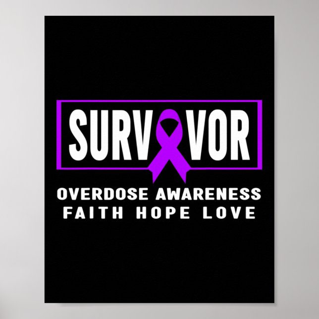 Survivor - Addiction Awareness  Poster (Front)