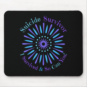 Survivor Awareness Prevention Month Mum Dad Kid Mouse Pad