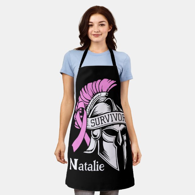Survivor Breast Cancer  Apron (Worn)