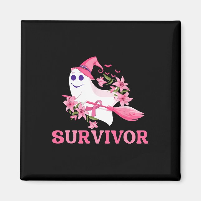 Survivor Breast Cancer Awareness  Magnet (Front)