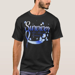 Survivor Child Abuse  Awareness Butterfly T-Shirt