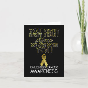Survivor Childhood Cancer Childhood Cancer Awarene Card