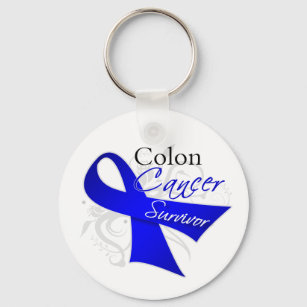 Survivor - Colon Cancer Key Ring