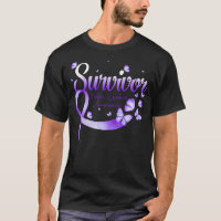 Survivor Hodgkin's Lymphoma Awareness Butterfly