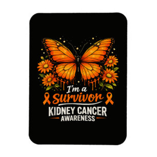 Survivor Kidney Cancer Awareness Magnet
