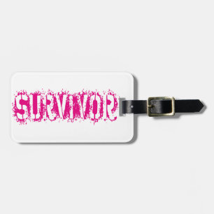 SURVIVOR LUGGAGE TAG