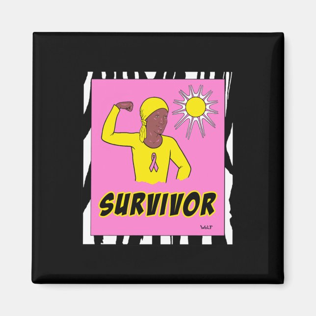 Survivor  magnet (Front)