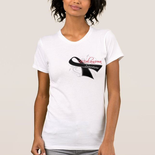 Survivor - Melanoma T-Shirt (Front)