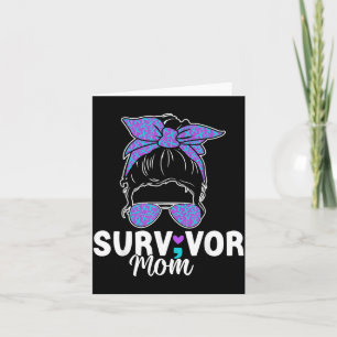 Survivor Mum - Semicolon Suicide Prevention Card
